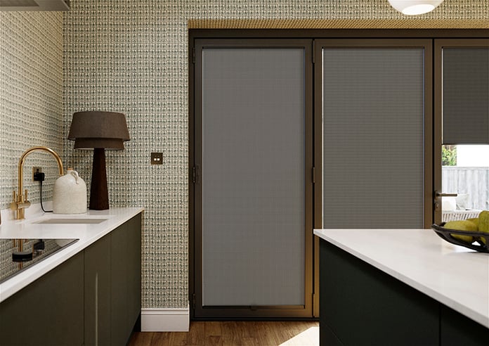 Halo, Midnight Grey - Stick Fit Slim Honeycomb Blind - Image 3